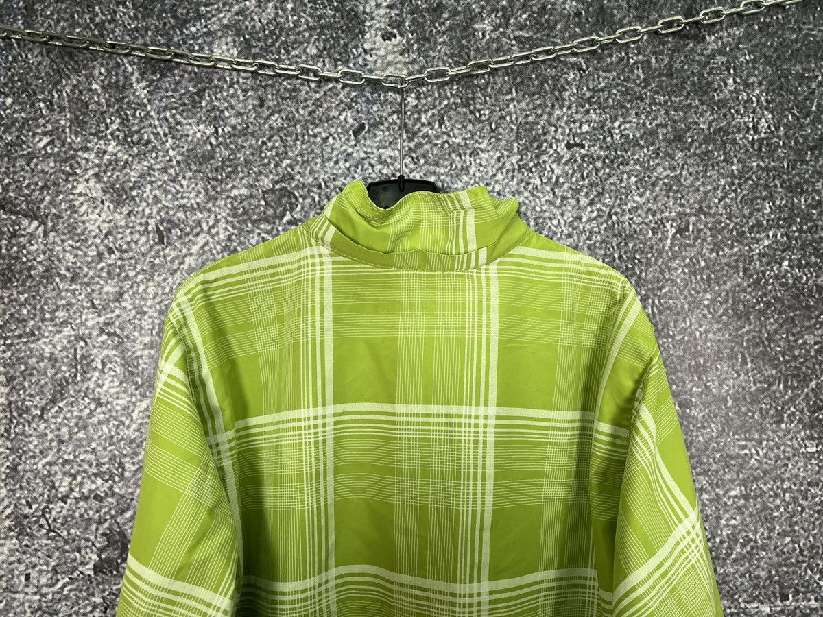 Ed Hardy Vintage Ed Hardy Green Check 1/4 Zip Jacket Streetwear Y2K Size US XL / EU 56 / 4 - 8 Thumbnail