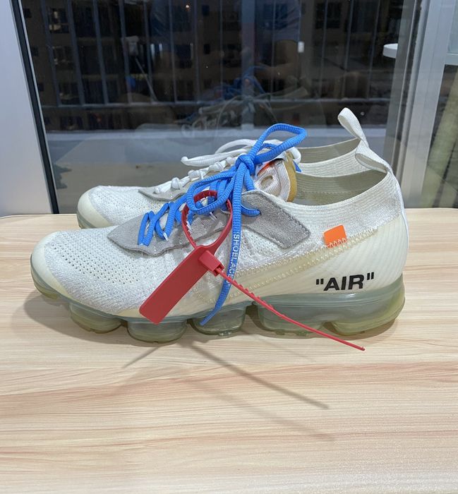 Vapormax off white on sale grailed