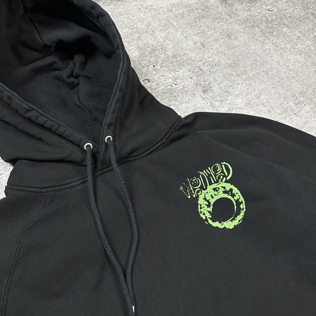 Other Wood Wood Jules Sweatshirt Hoodie Black Big Logo Size US L / EU 52-54 / 3 - 5 Thumbnail