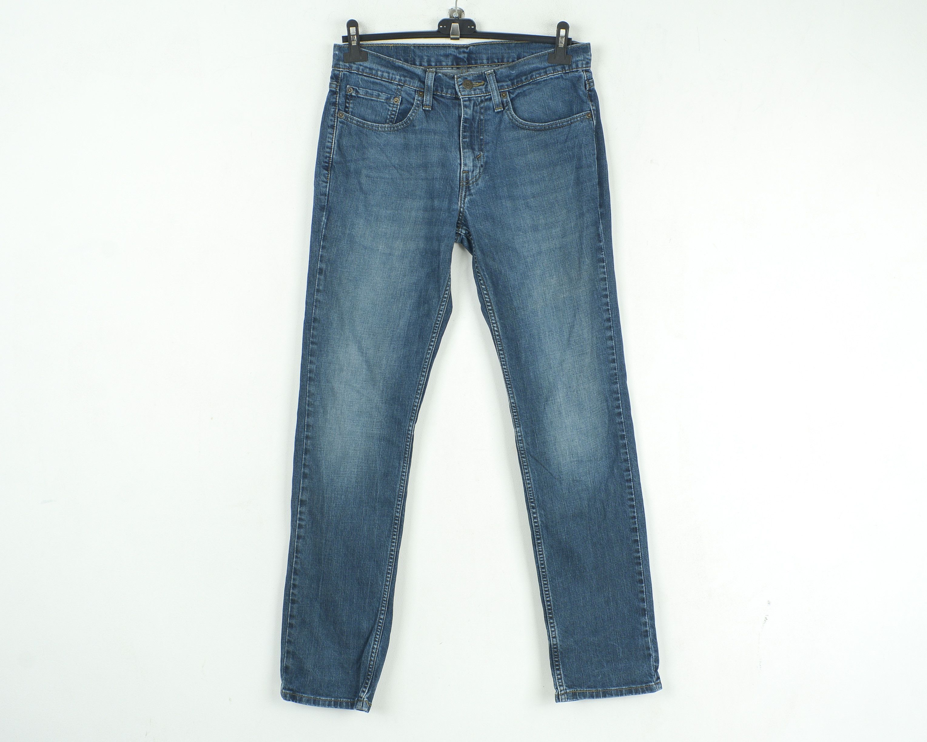 Levi's 511 Vintage W31 L32 Slim Fit Straight Jeans Denim Pants y2k Size US 31 - 1 Thumbnail