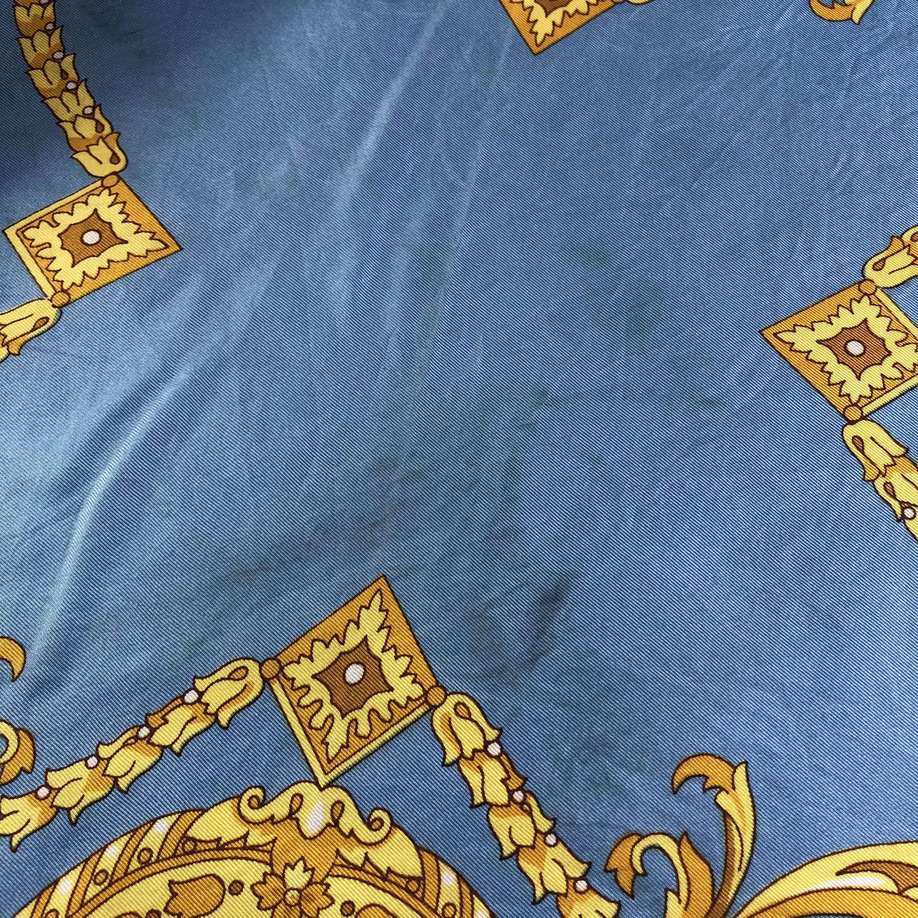 Vintage Vintage Silk Scarf Size ONE SIZE - 7 Thumbnail