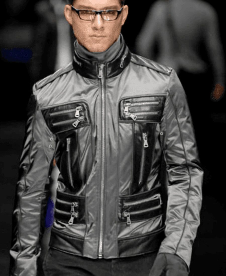 Dolce & Gabbana AW2007 Dolce & Gabbana Black Multi Zips Biker Jacket Size US M / EU 48-50 / 2 - 1 Preview