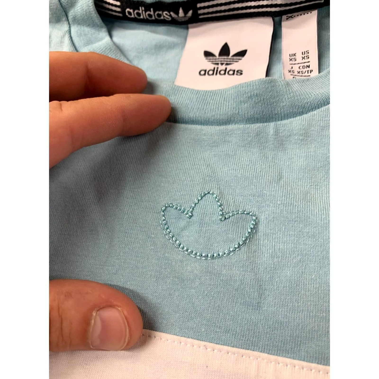 Adidas ADIDAS ORIGINAL T-SHIRT MEN XS COTTON JERSEY SHORT SLEEVE 100% COTTON Mint White Black Logo Basic Tee Summer 2020s Mens XS Size US XS / EU 42 / 0 - 3 Thumbnail