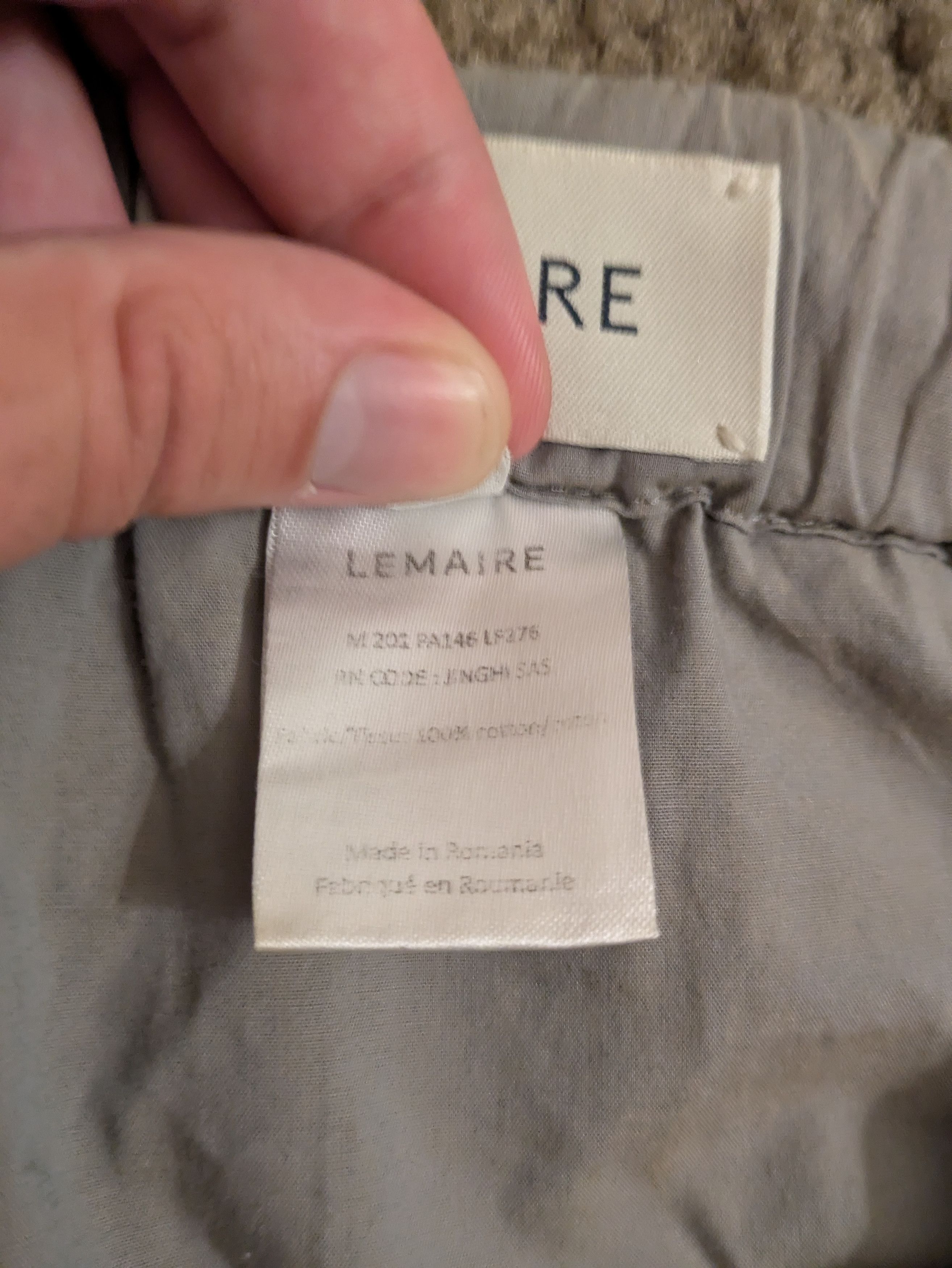 Lemaire Lemaire Grey Easy Pleated Pants Size US 32 / EU 48 - 4 Thumbnail