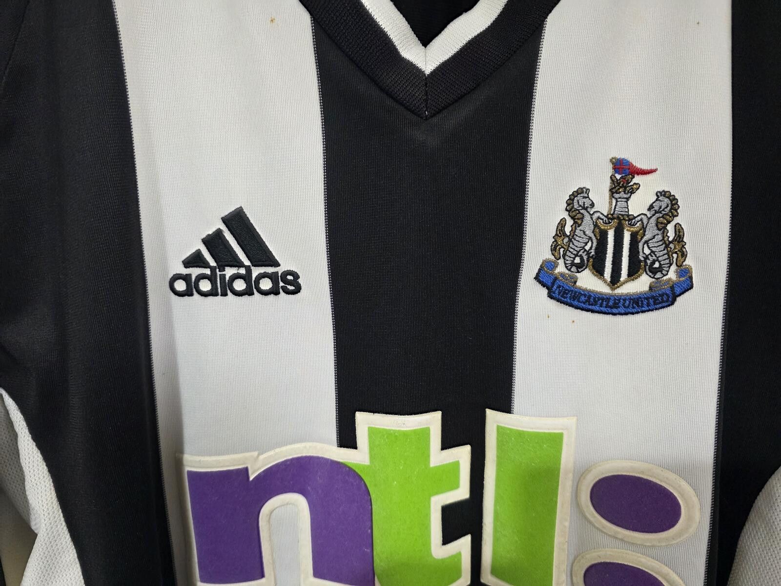 Adidas Newcastle United 2001/03 Adidas Home Shirt - XL Size US XL / EU 56 / 4 - 3 Thumbnail