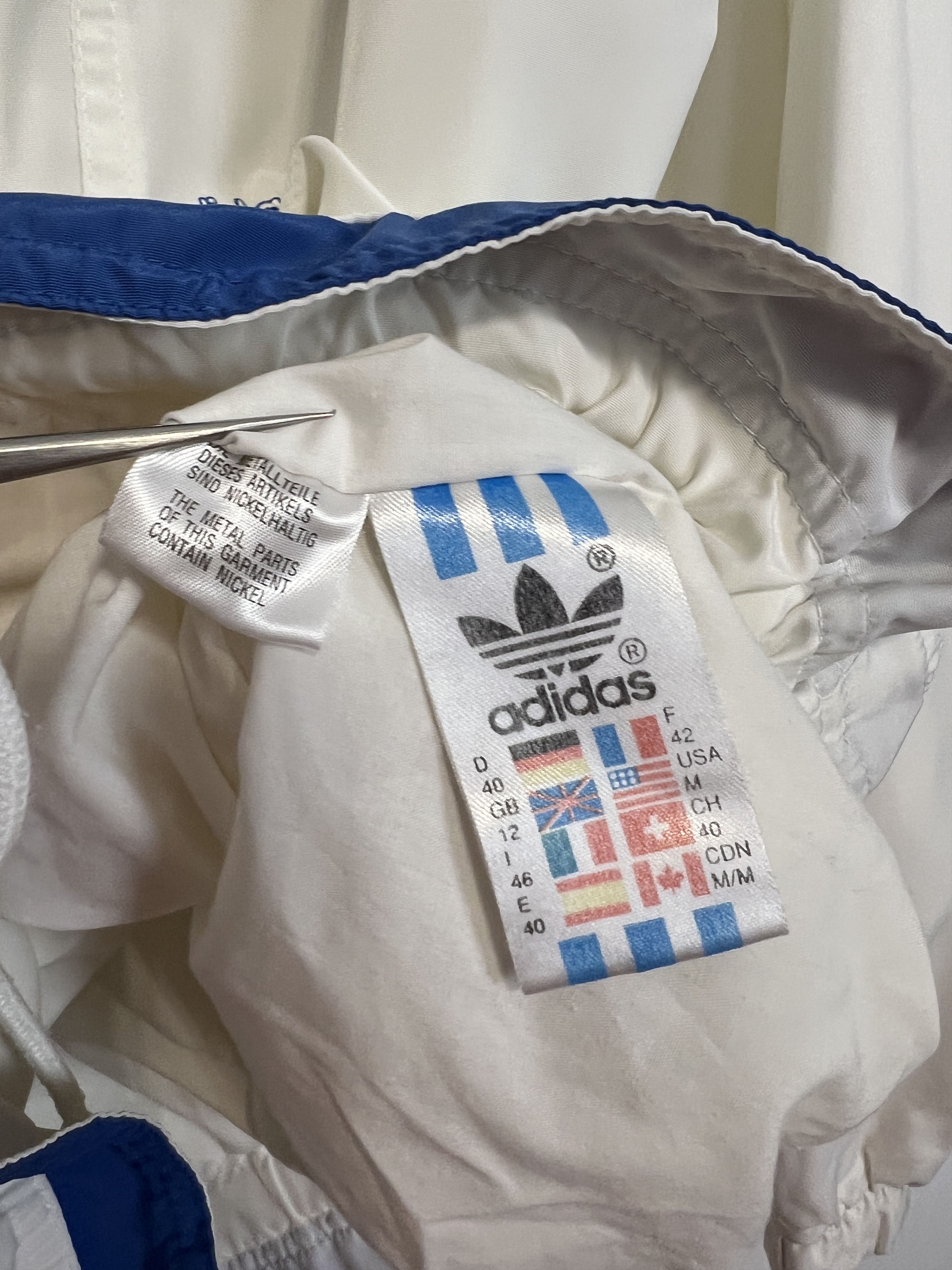 Adidas Vintage 90's Adidas Steffi Graff Tennis White Jacket Rare Size M / US 6-8 / IT 42-44 - 11 Thumbnail