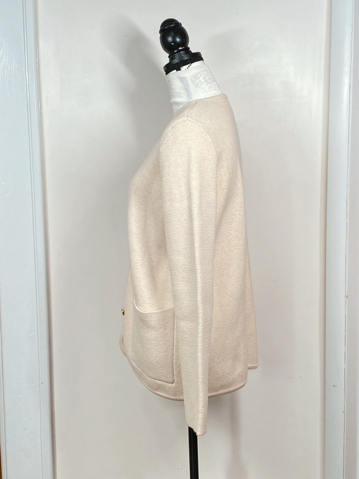 CAMI NYC Cami NYC Allen Cotton-Cashmere Crewneck Cardigan size S Size S / US 4 / IT 40 - 11 Thumbnail