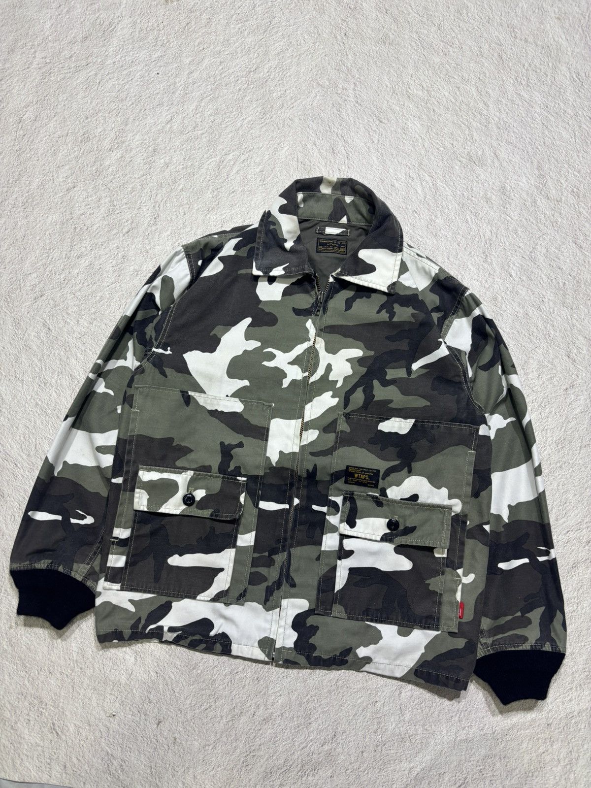 Wtaps RARE Wtaps urban Camo Jacket Twill Bomber Size US S / EU 44-46 / 1 - 2 Thumbnail