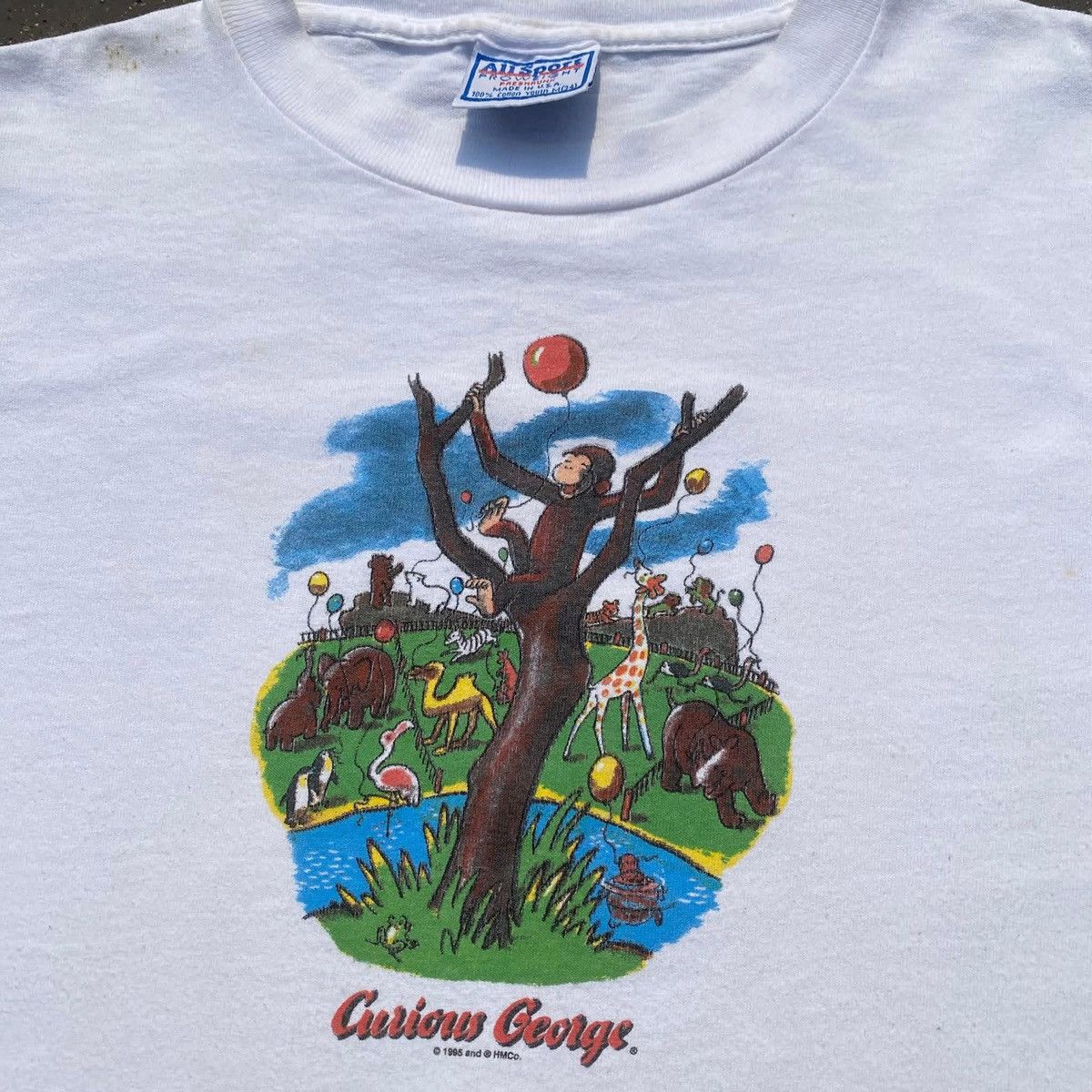 Vintage RARE ‼️ Curious George Size US XS / EU 42 / 0 - 2 Thumbnail