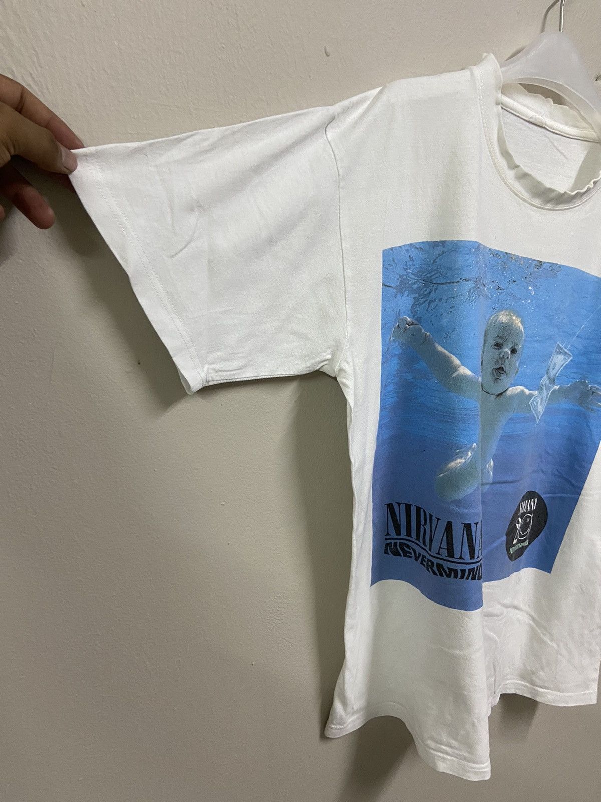 Nirvana × Vintage Vintage Nirvana 20th Nevermind tshirt Size US L / EU 52-54 / 3 - 5 Thumbnail
