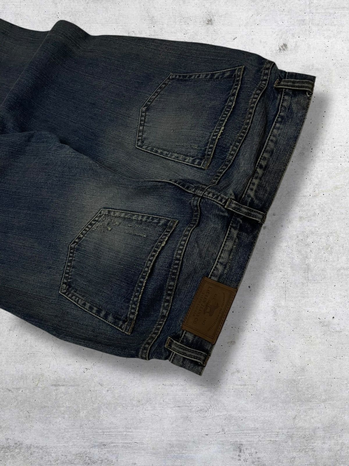 Ralph Lauren RALPH LAUREN 1990S DESIGNER FLARE PATCHWORK 0G STREET DENIM Size US 32 / EU 48 - 12 Thumbnail