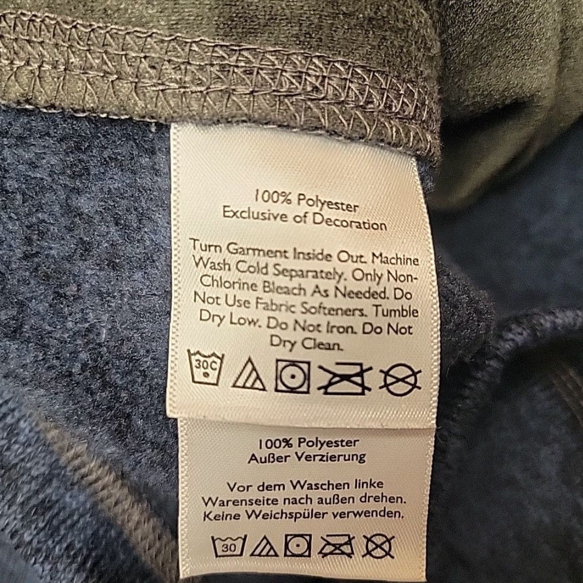 Eddie Bauer Eddie Bauer Sweater Mens XL Blue Quarter Snap T Fleece Pullover Outdoor Casual Size US XL / EU 56 / 4 - 4 Thumbnail