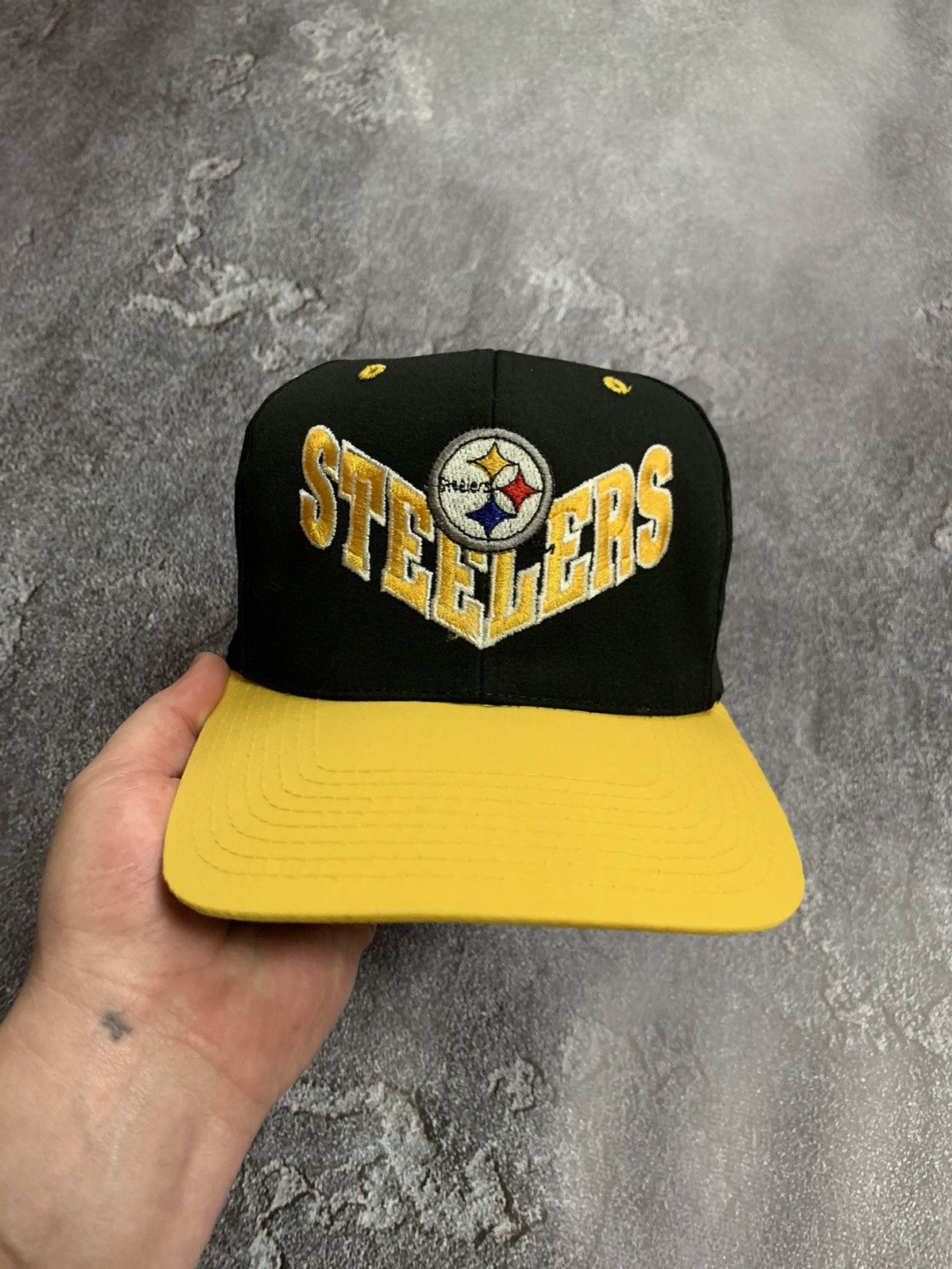 NFL × Sports Specialties VTG 90’s NFL PITTSBURGH STEELERS Annco Cap/SnapBack Size ONE SIZE - 2 Thumbnail