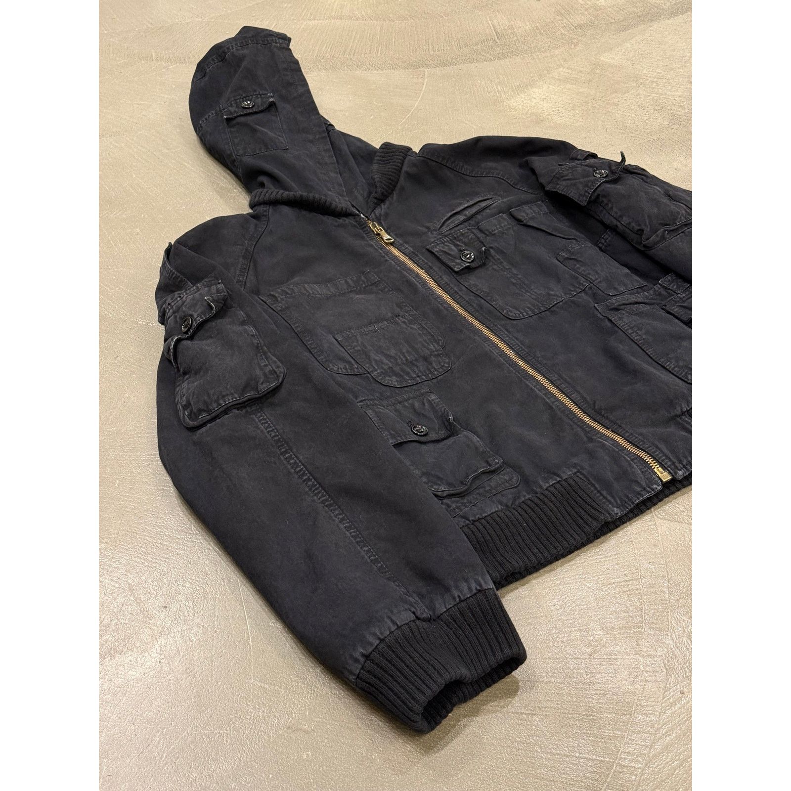 Dolce & Gabbana A/W 2003 Dolce & Gabbana multi pocket cargo bomber jacket Size US M / EU 48-50 / 2 - 3 Thumbnail