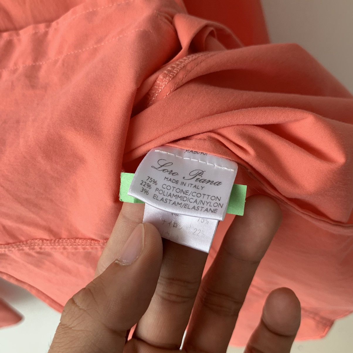 Loro Piana Loro Piana Cotton Nylon Button Up Size S / US 4 / IT 40 - 4 Thumbnail