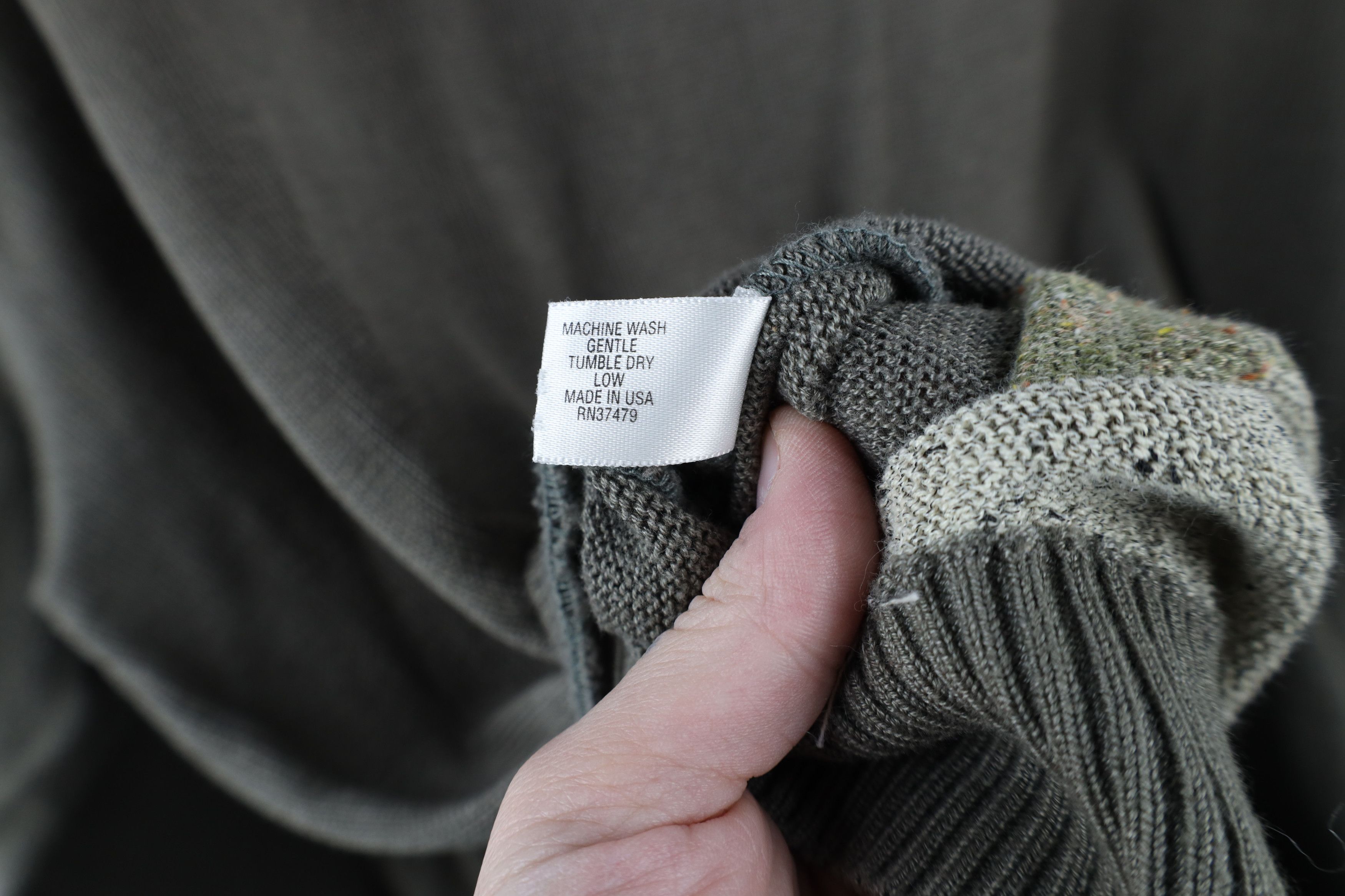 St. Croix × Vintage Vintage 90s St Croix Patchwork Cotton Knit Sweater USA Size US L / EU 52-54 / 3 - 10 Thumbnail