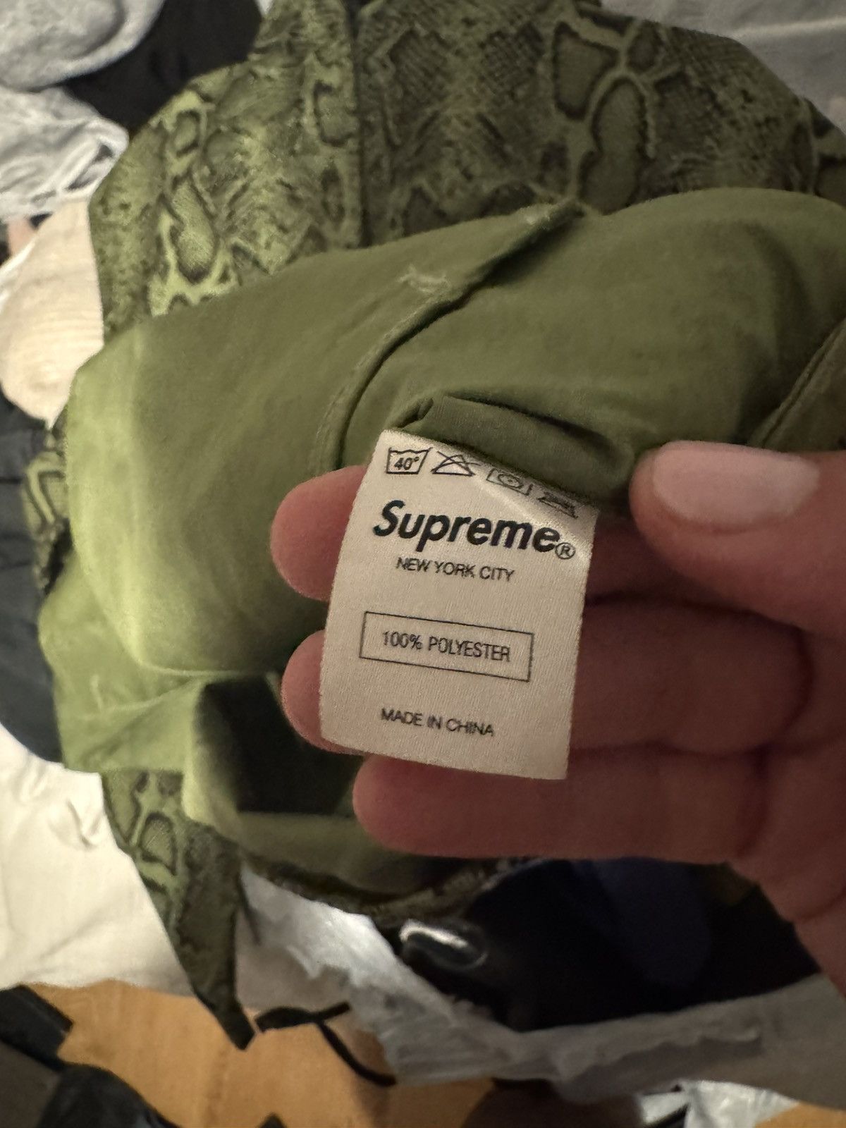 Supreme Supreme Snakeskin pullover Size US M / EU 48-50 / 2 - 4 Thumbnail