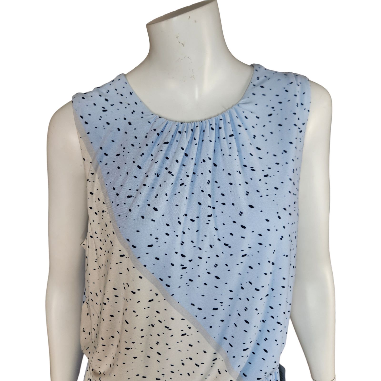 Other London Times Womens Sleeveless Midi Dainty Dress Sz 12 Size XL / US 12-14 / IT 48-50 - 8 Thumbnail