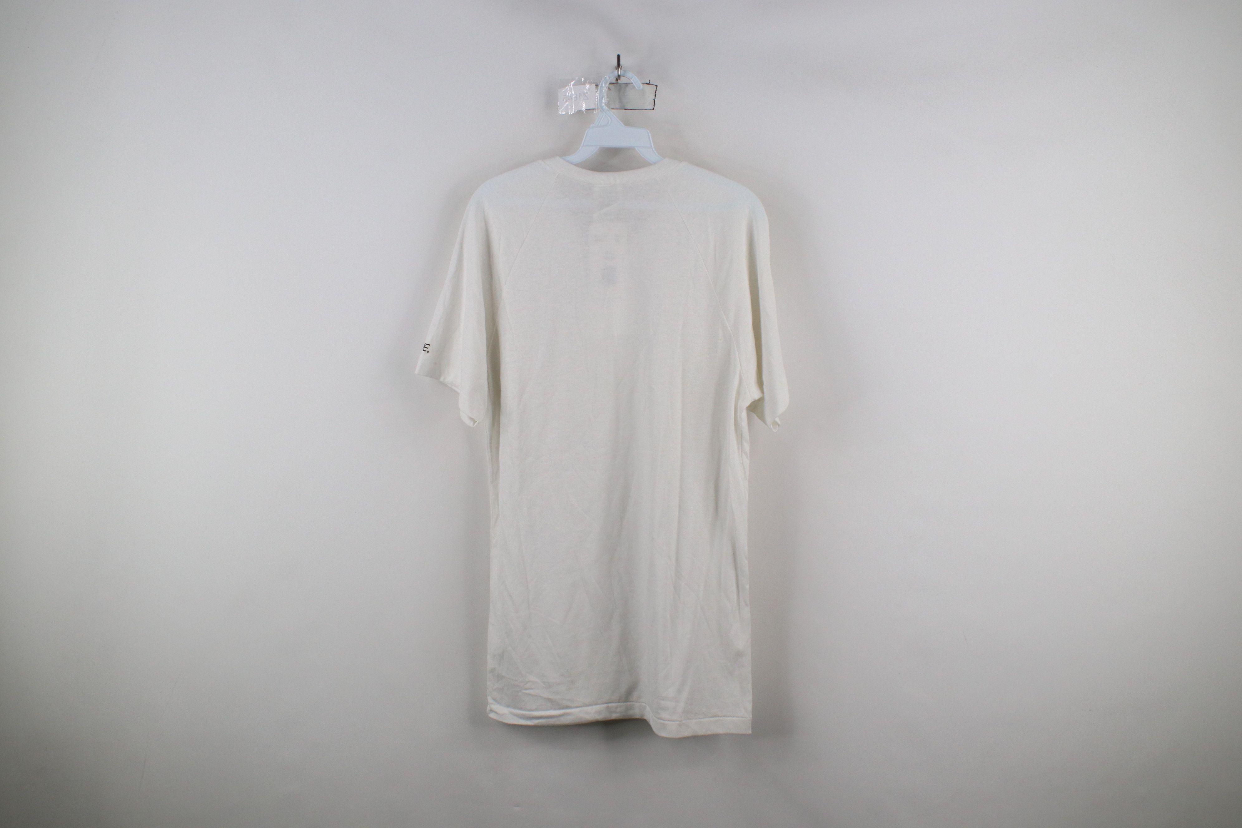 Vintage Deadstock Vintage 90s Streetwear Henley T-Shirt White USA Size US M / EU 48-50 / 2 - 12 Thumbnail
