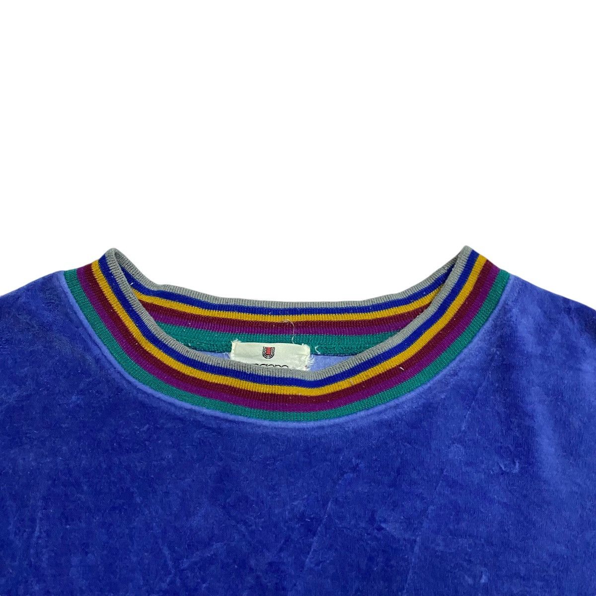 Emanuel Ungaro × Vintage RARe 90s Emanuel Unggaro Paris velvet spellout Size US L / EU 52-54 / 3 - 7 Thumbnail