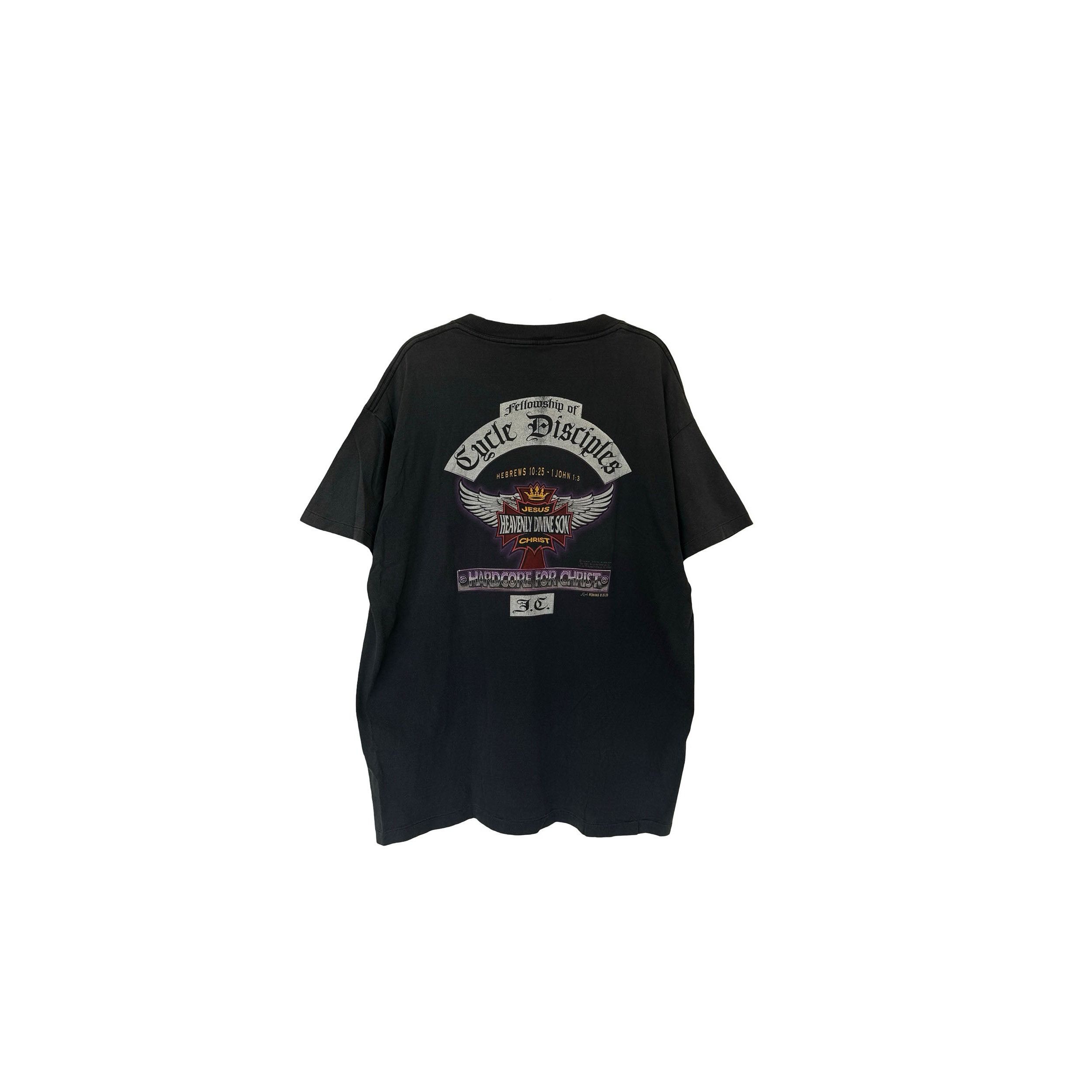 Vintage Heavenly Divine Son Biker Tee 1994 Size US XL / EU 56 / 4 - 2 Thumbnail
