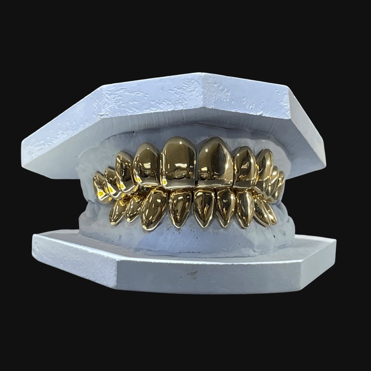 Other Gold Grillz Solids Size ONE SIZE - 2 Thumbnail