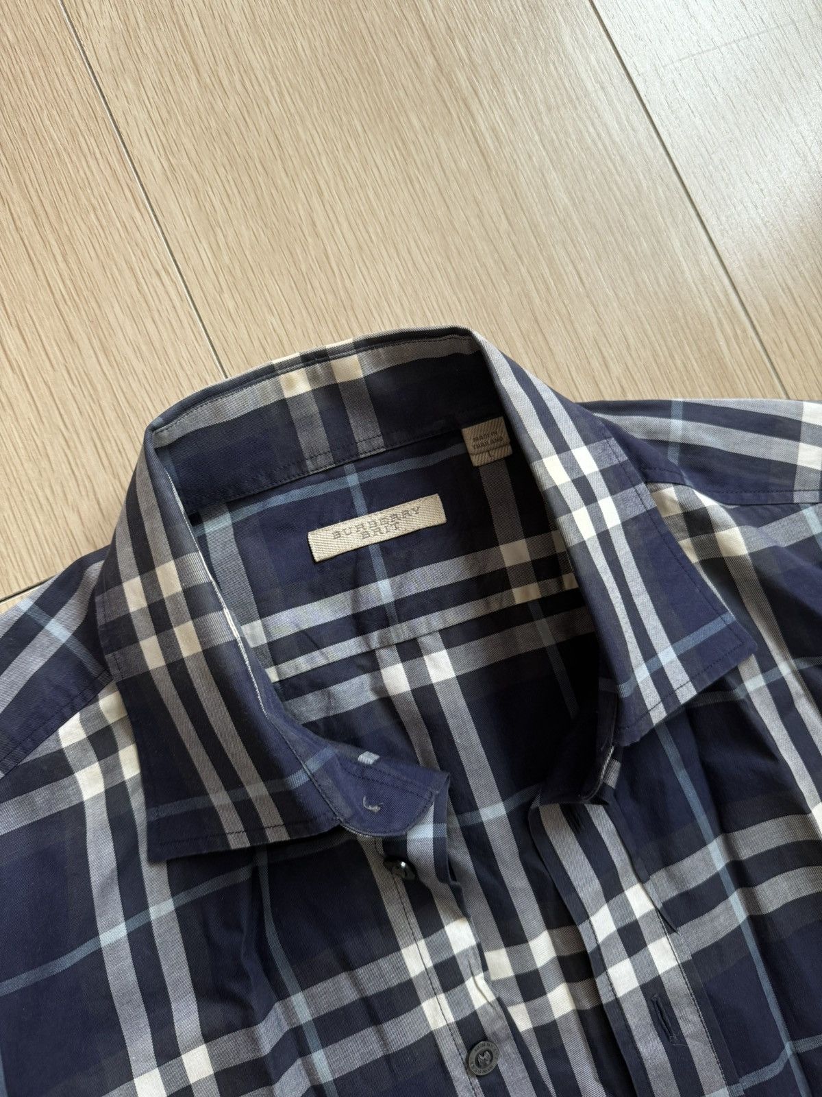 Burberry Burberry London Button Down Shirt Size US L / EU 52-54 / 3 - 2 Thumbnail