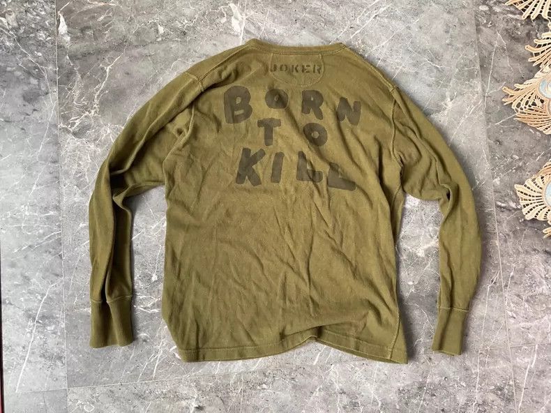 Freewheelers FREEWHEELERS Size 38 Back painting Henry shirt long shirt Size US M / EU 48-50 / 2 - 2 Thumbnail