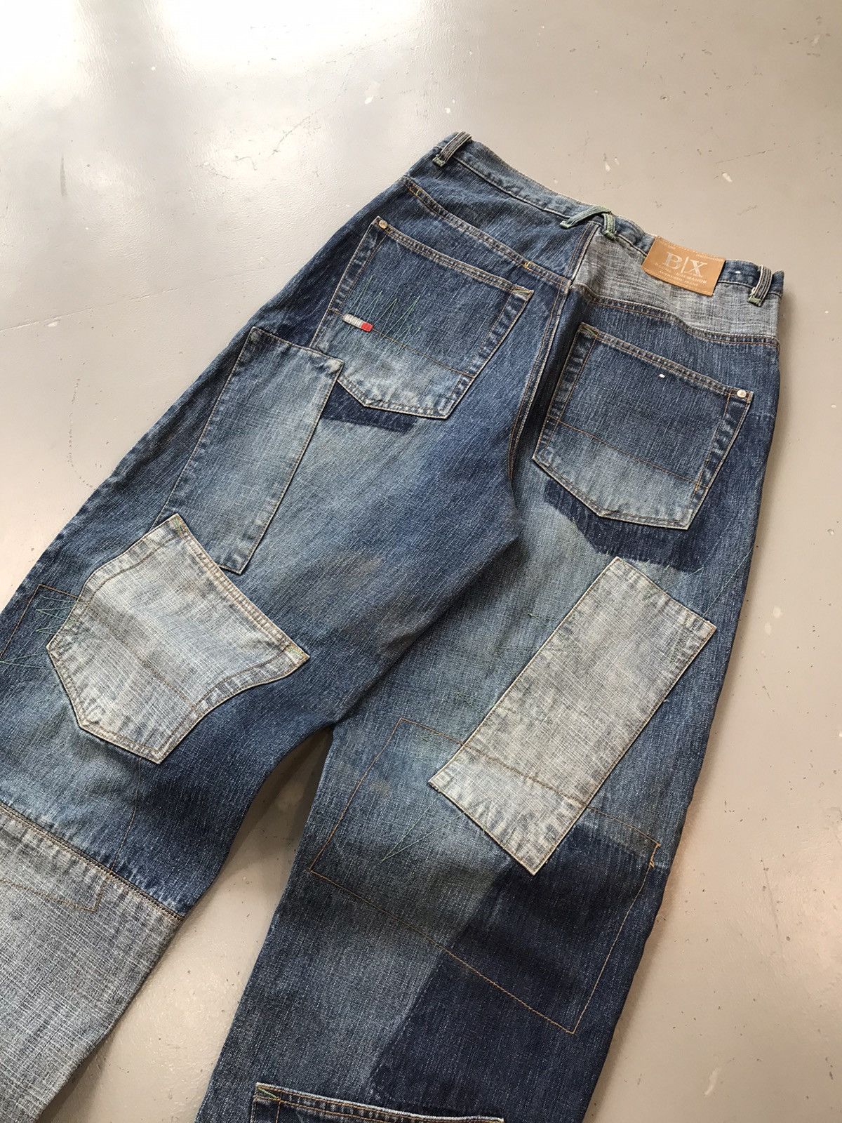 JNCO × Southpole × Vintage Vintage bix bix bix rework straight denim Size US 32 / EU 48 - 10 Thumbnail