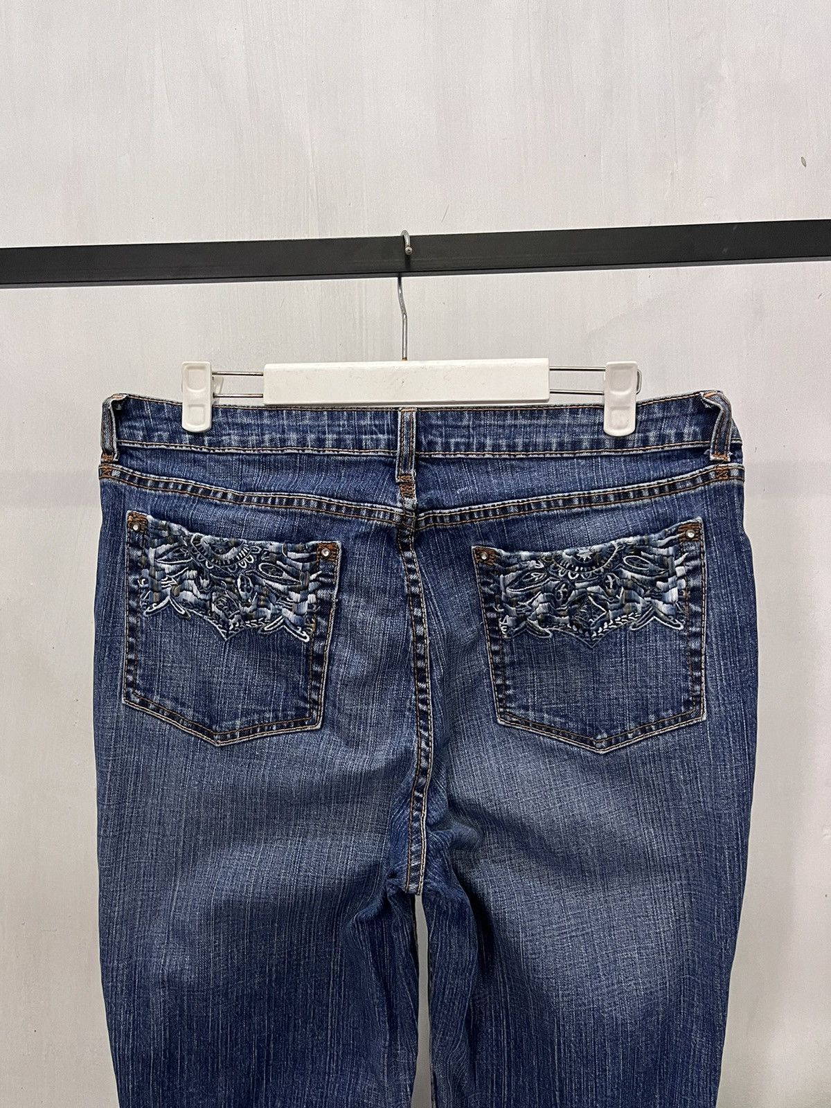 Designer × Japanese Brand Vtg Kikit Designer Denim pants W34 Size 34" / US 12 / IT 48 - 8 Thumbnail