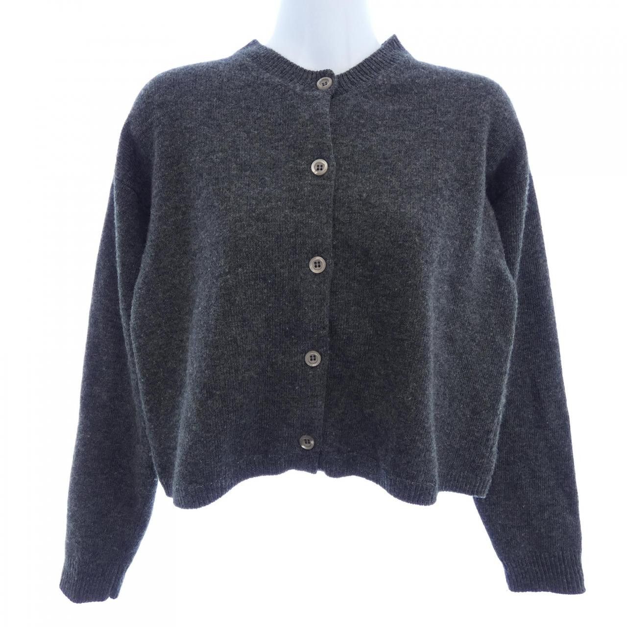 Miu Miu Miu Miu Miu Miu MIU MIU Logo Wool Cardigan Cotton Tops DNA02T SOOO 13WS DUTY FREE for USA Size ONE SIZE - 1 Thumbnail