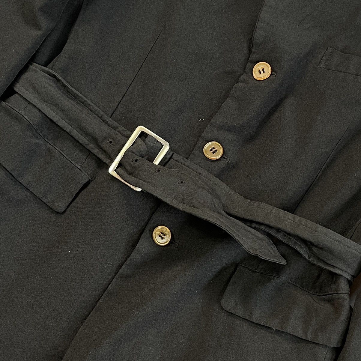 Comme des Garcons × Comme des Garcons Homme Plus Comme Des Garcons 90s Japan Dyed Trench Coat Jacket Size L / US 10 / IT 46 - 9 Thumbnail