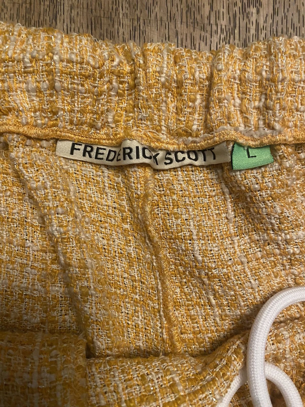 Vintage Frederick Scott Knit Shorts Size US 34 / EU 50 - 3 Thumbnail
