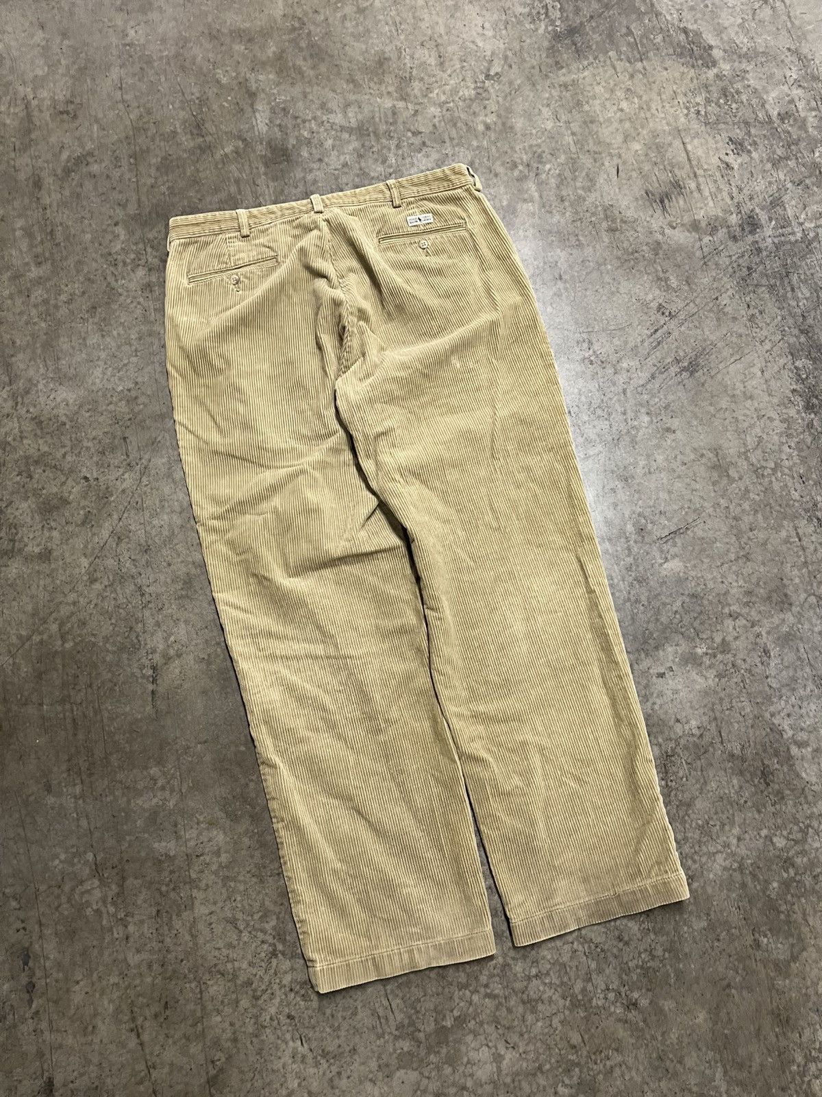 Polo Ralph Lauren × Vintage Polo Ralph Lauren vintage corduroy pants baggy preppy skater Size US 36 / EU 52 - 6 Thumbnail