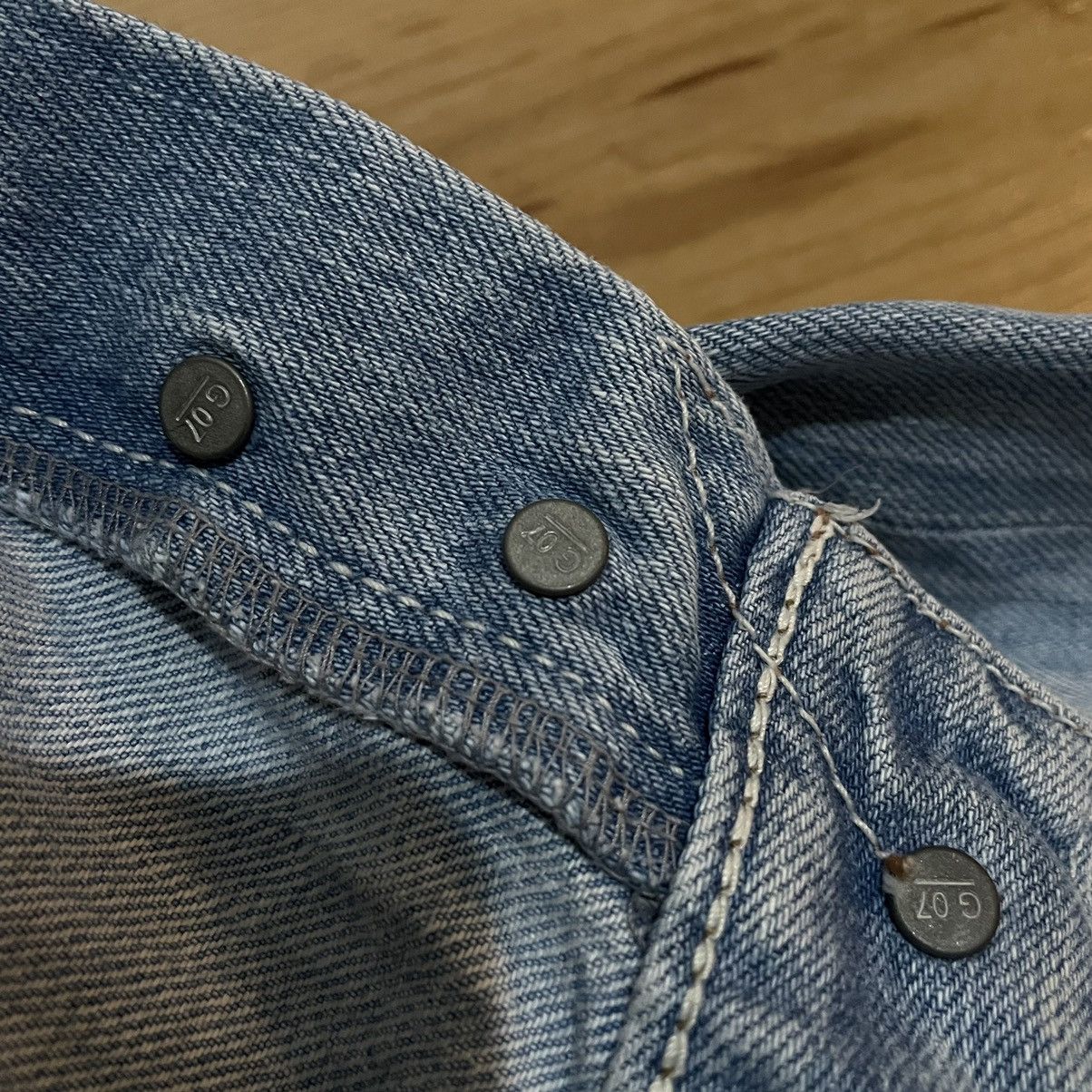 GOA G.o.a distressed selvedge denim jean Size US 30 / EU 46 - 6 Thumbnail