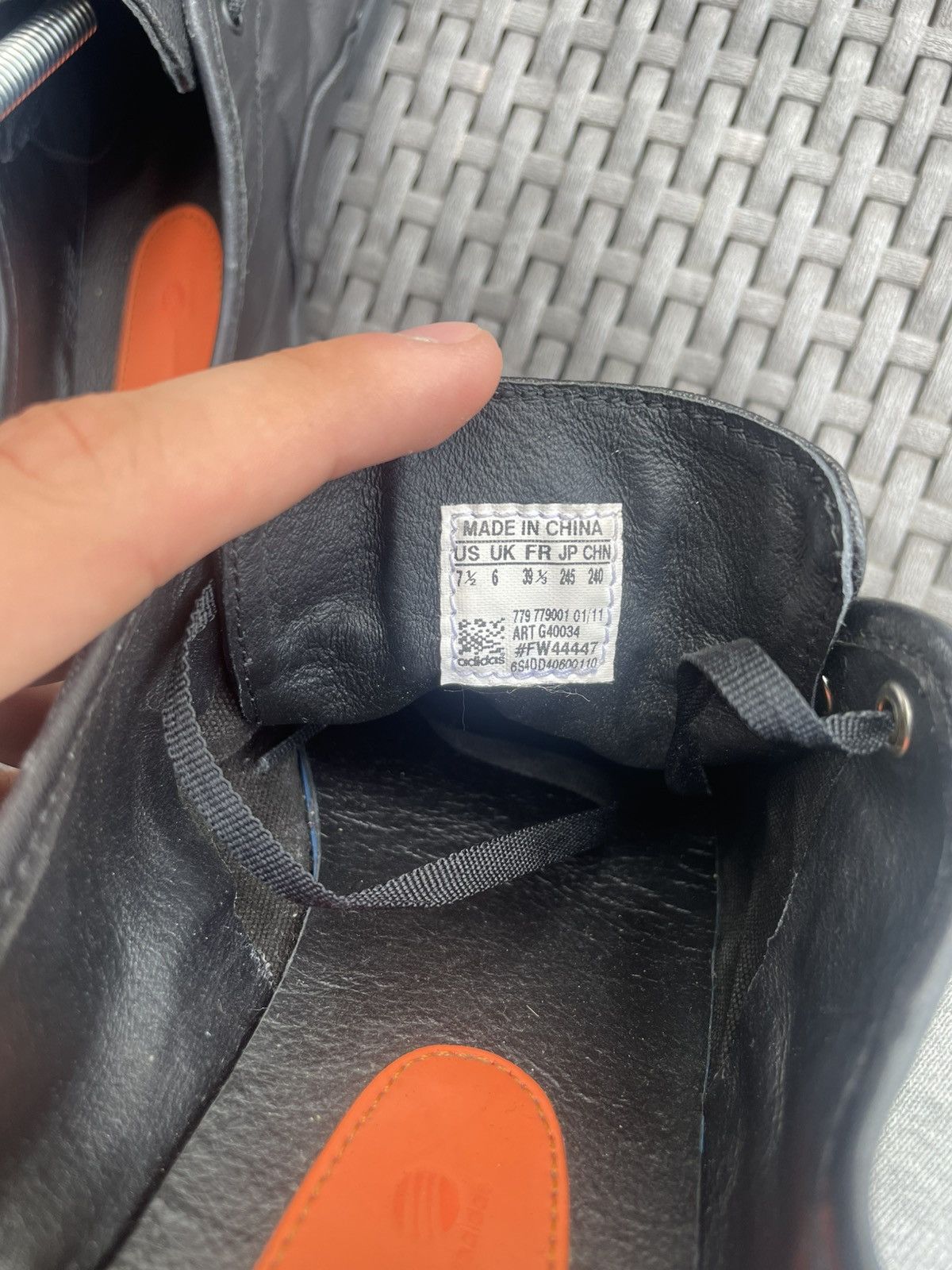 Yohji Yamamoto Rare Adidas Y3 Yohji Yamamoto low leather sneakers Size US 7.5 / EU 40-41 - 9 Thumbnail