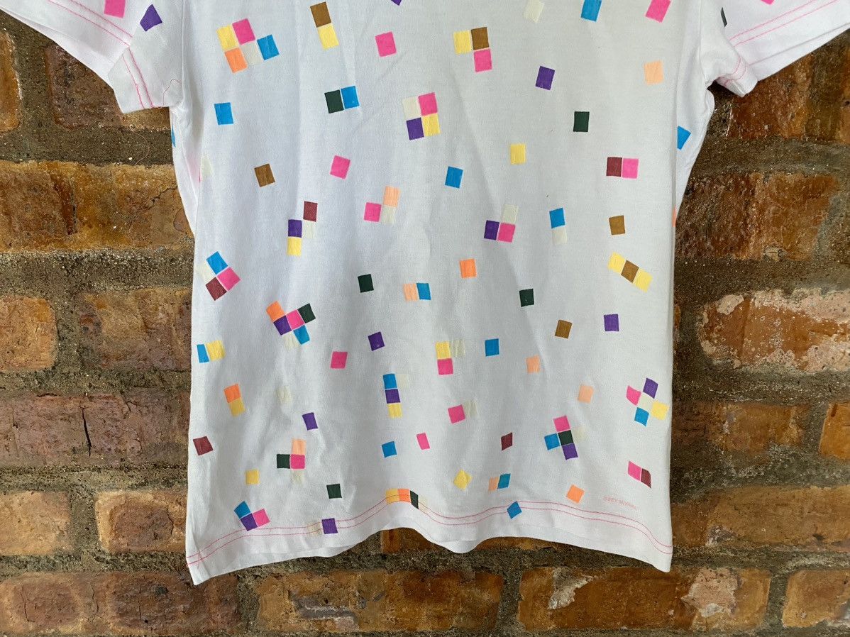 Issey Miyake Issey Miyake illusion abstract tee Size S / US 4 / IT 40 - 4 Thumbnail