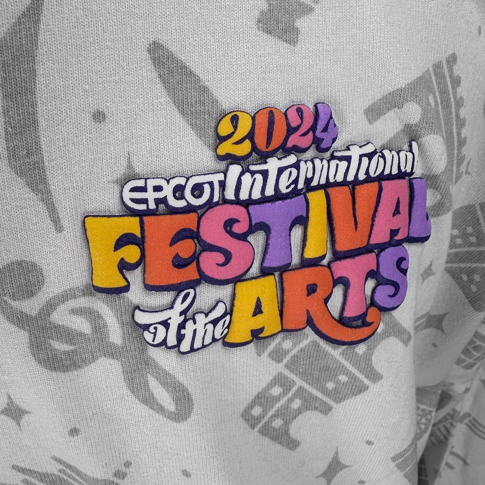 Disney Spirit Jersey Disney 2024 Epcot Festival Arts Men 2XL White Size US XXL / EU 58 / 5 - 2 Thumbnail