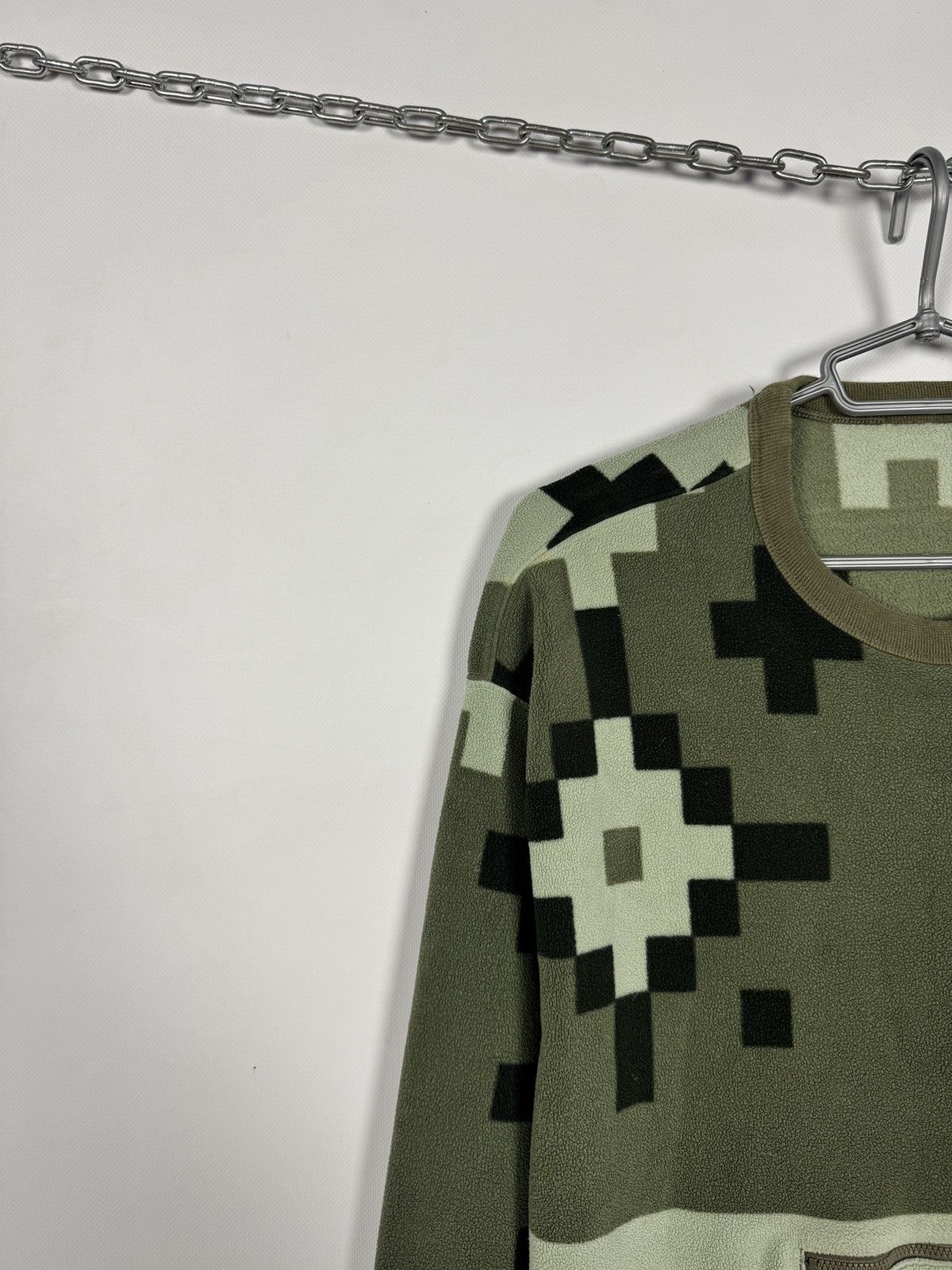 Nike Nike SB Pixel Camo Fleece Sweatshirt Green Pullover Size S Size US S / EU 44-46 / 1 - 3 Thumbnail