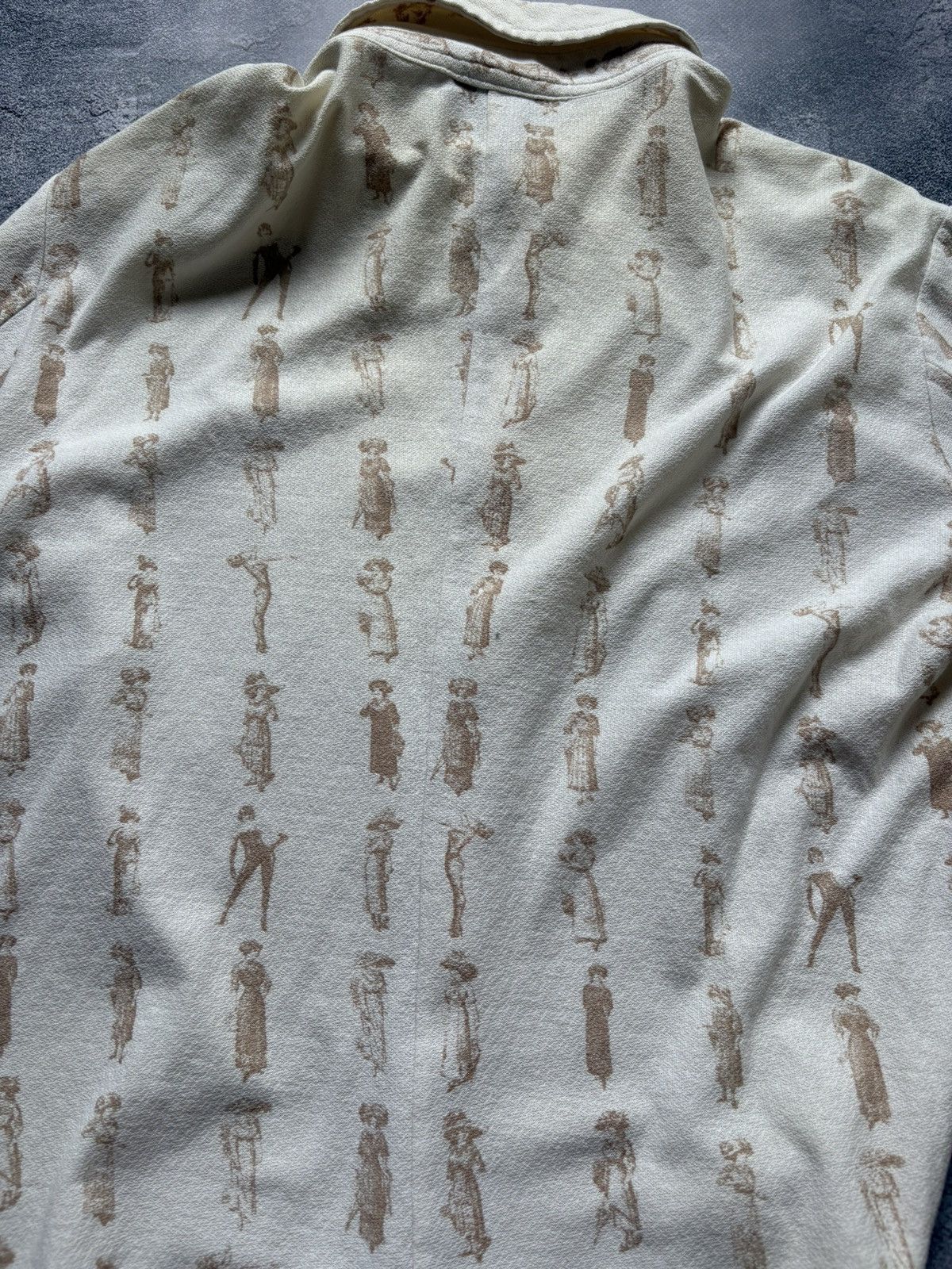 Diesel Vintage Diesel Avant Garde Monogram Lady Printed Shirt Rare Size L / US 10 / IT 46 - 8 Thumbnail