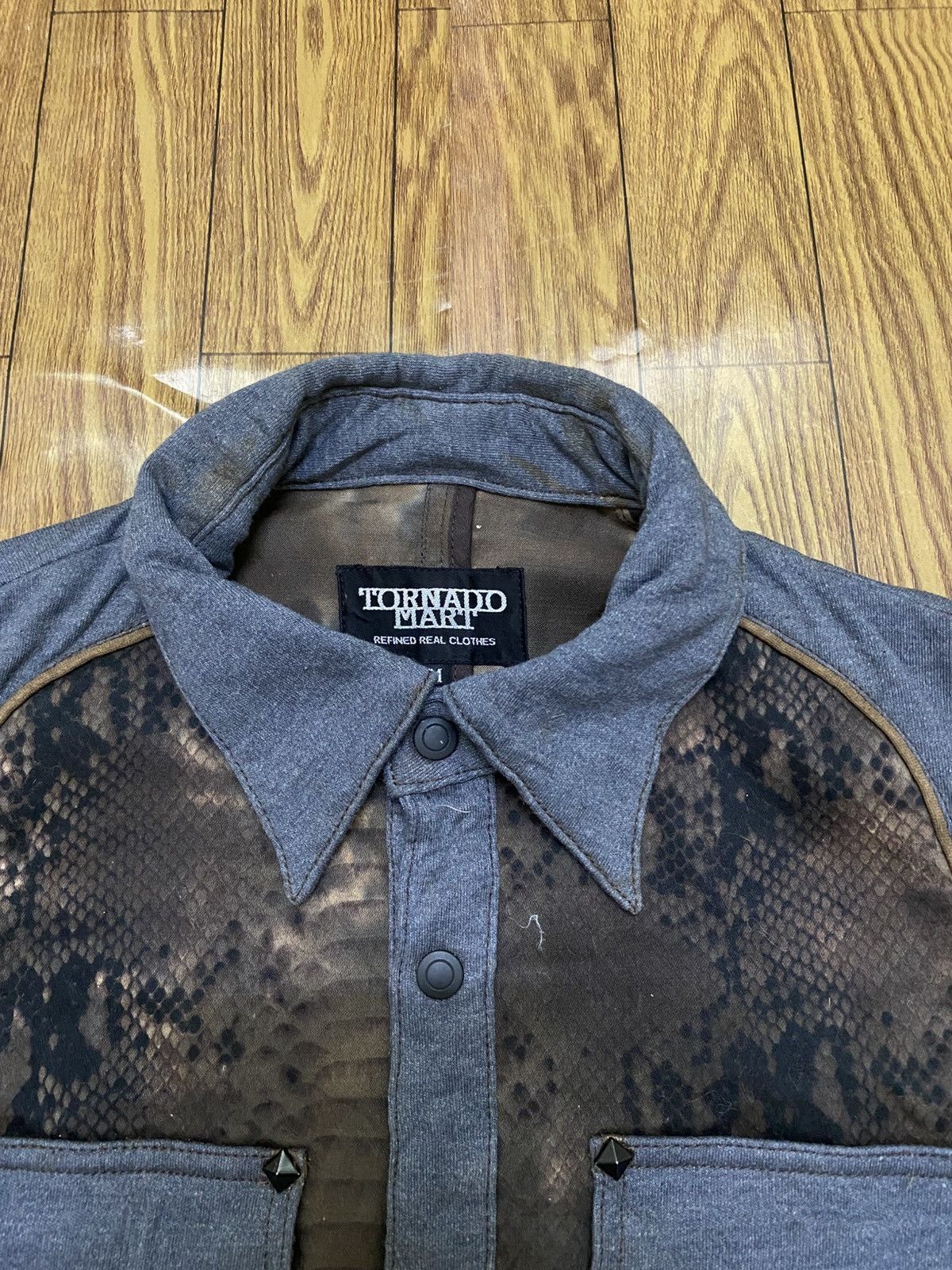 Tornado Mart Tornado Mart Snake Skin Design Jacket Size US M / EU 48-50 / 2 - 5 Thumbnail