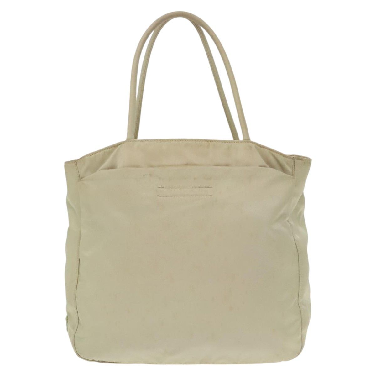 Prada Beige Synthetic Handbag (Pre-Owned) Size ONE SIZE - 1 Thumbnail
