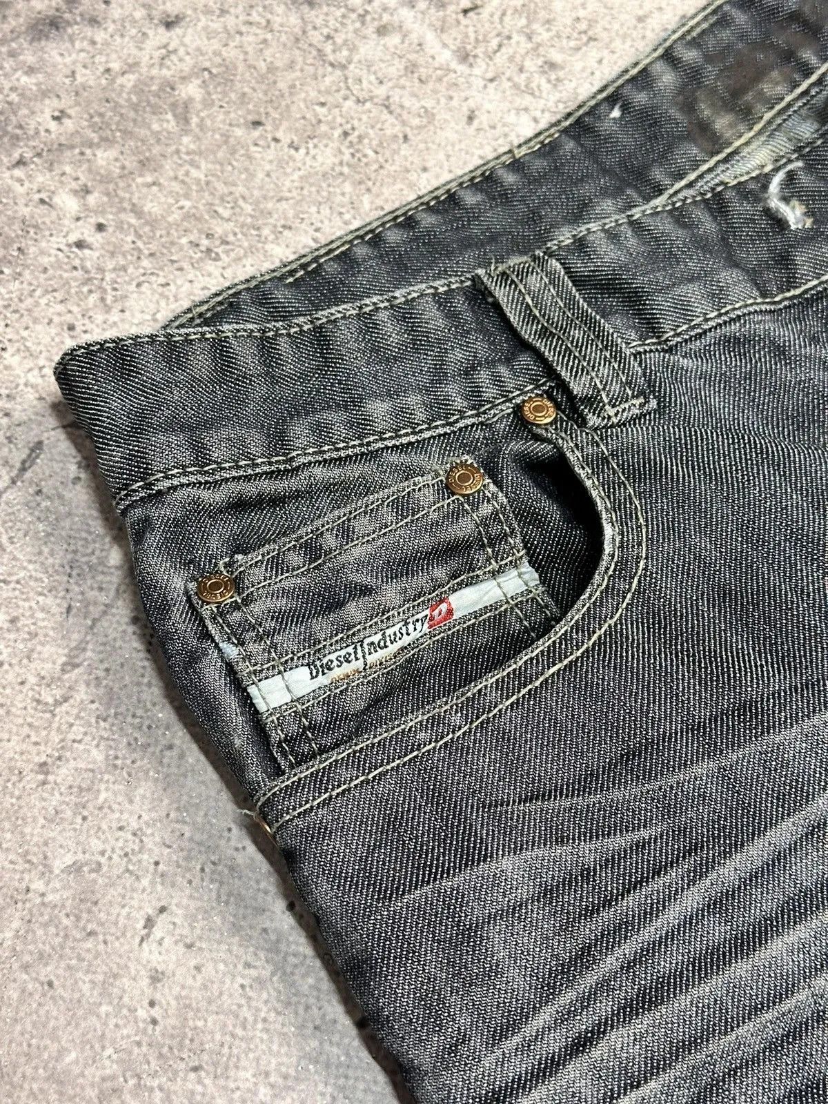 14th Addiction Diesel Vintage Faded Jeans Cut Italy Streetwear Style Size US 32 / EU 48 - 8 Thumbnail