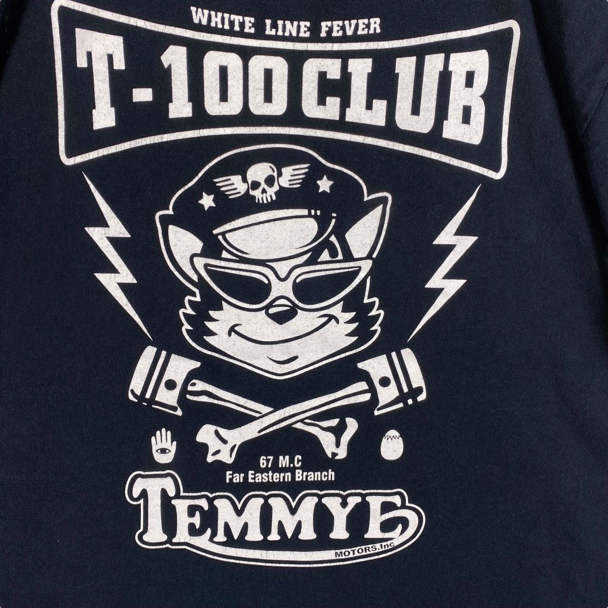 Japanese Brand × Seditionaries TEMMYE Motors By CREAM SODA Graphic Tee Shirt Medium Size Size US M / EU 48-50 / 2 - 2 Thumbnail