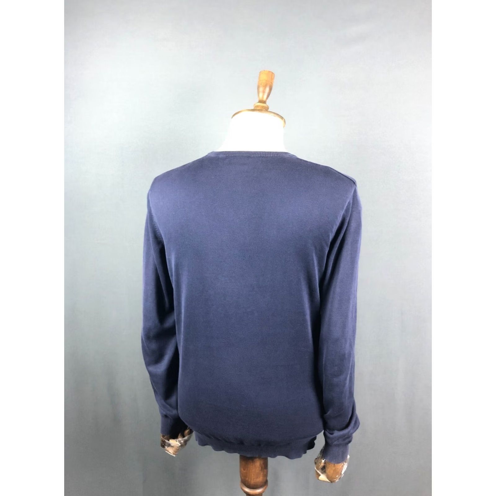 Lacoste Lacoste Sweater Men's Size 5 Cotton Dark Blue Crew Neck Pullover Size US S / EU 44-46 / 1 - 3 Thumbnail