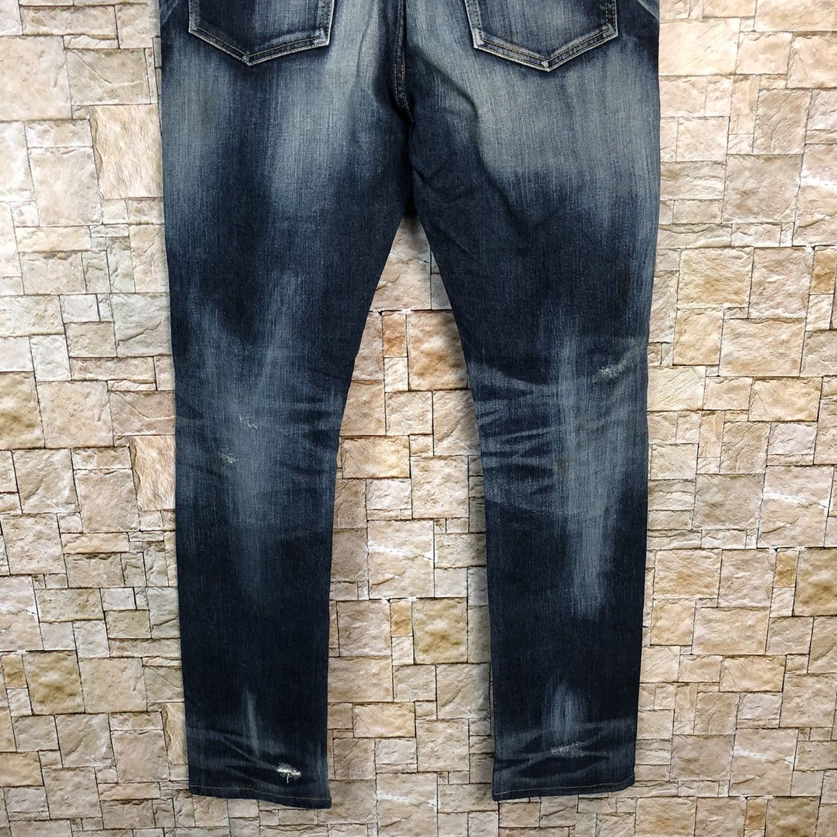 Japanese Brand Jack Rose Blue faded Denim Pants #A456 Size US 31 - 17 Thumbnail