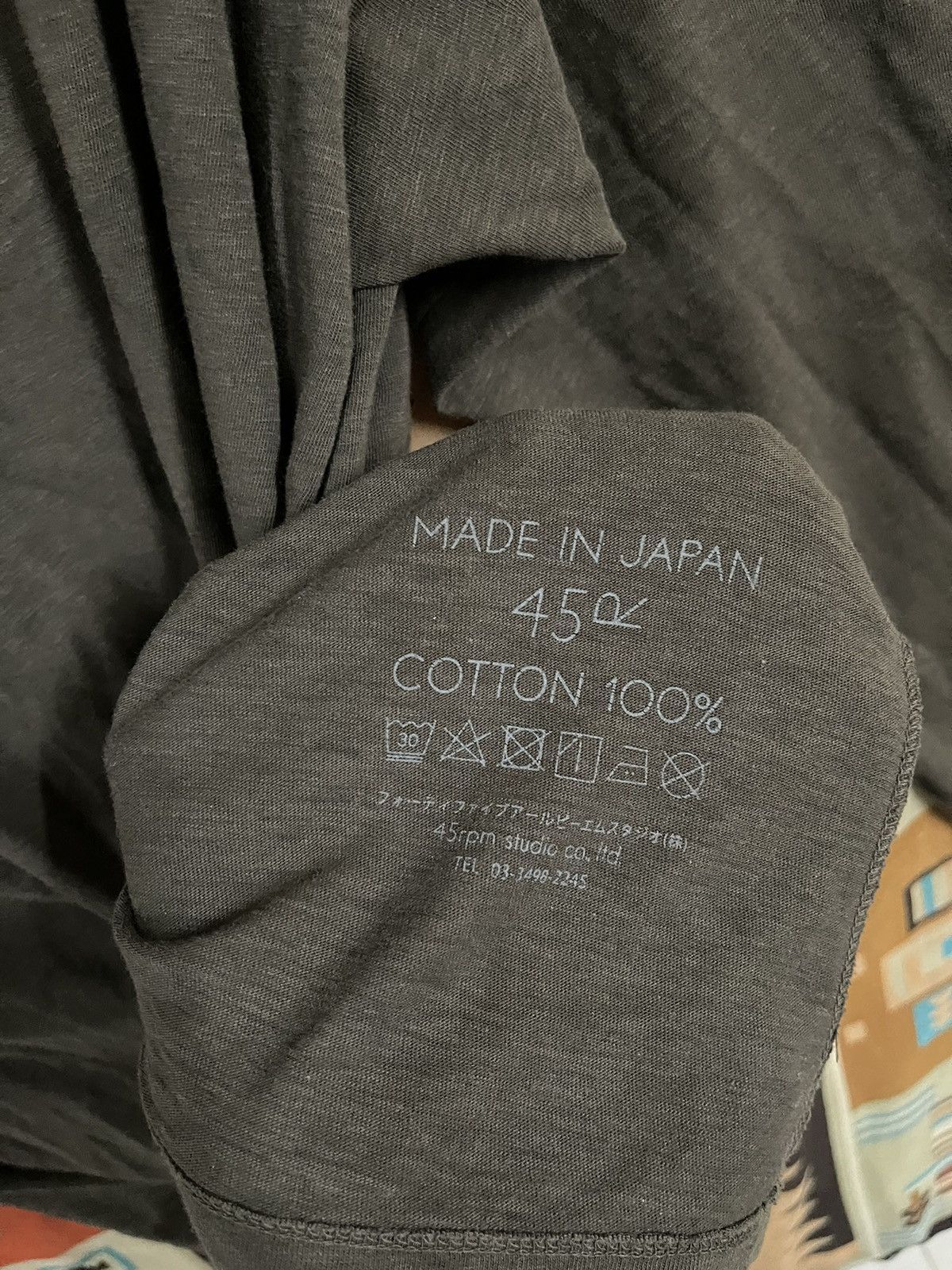 45rpm × Japanese Brand × Kapital 45rpm Long Sleeve T shirt XL Kapital Inspired Kojima Osaka Size US XL / EU 56 / 4 - 4 Thumbnail