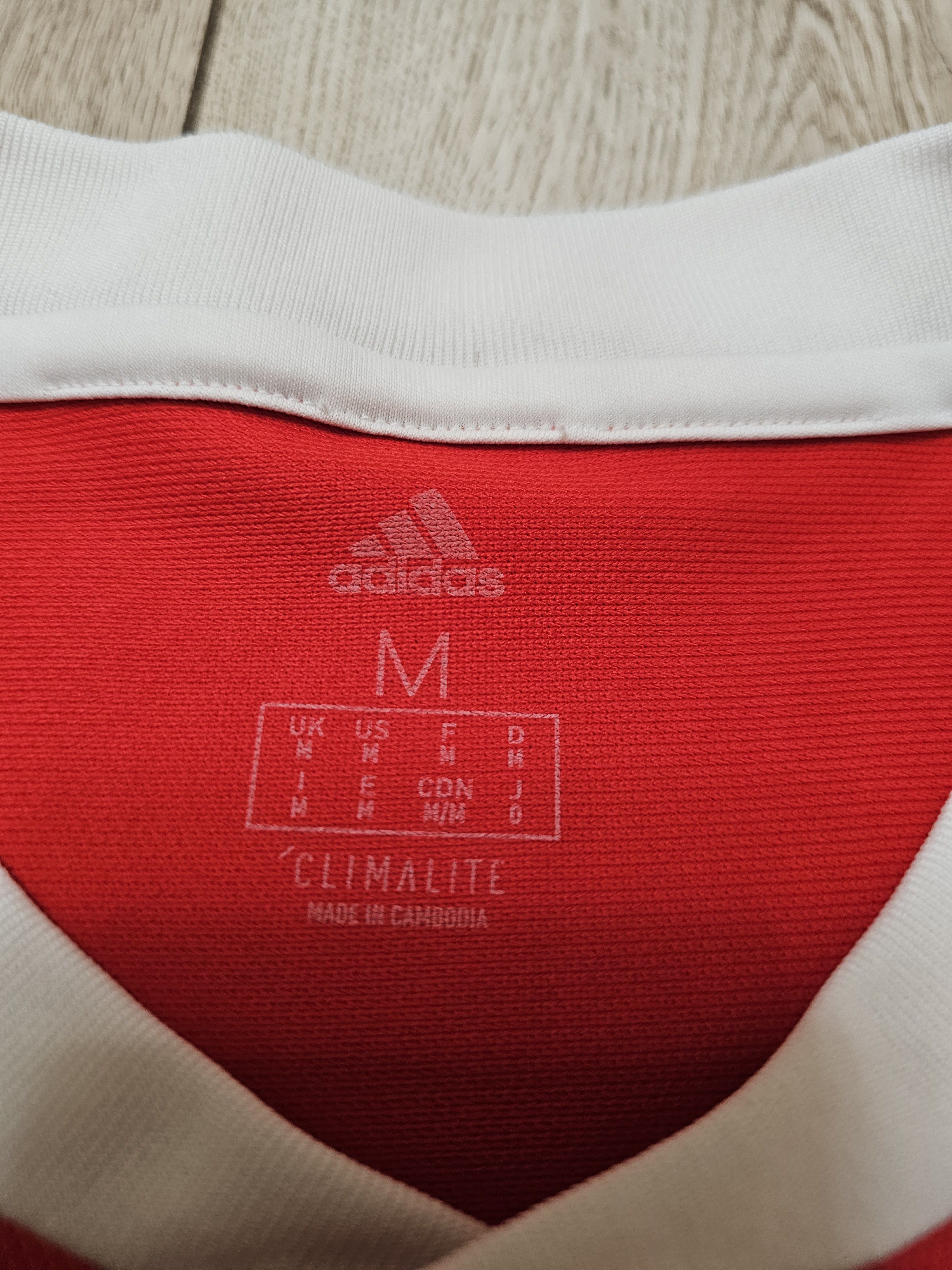 Adidas × All Sport WALES 2018 2020 HOME FOOTBALL SHIRT SOCCER JERSEY Size US M / EU 48-50 / 2 - 8 Thumbnail