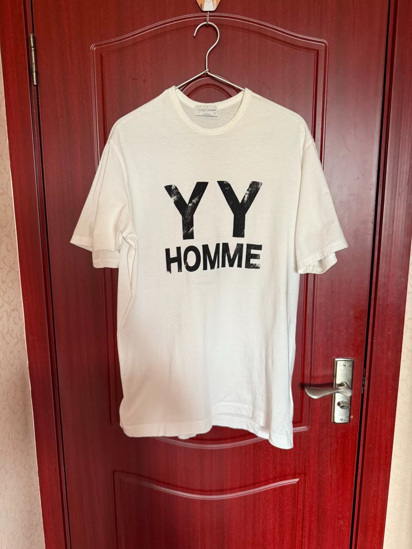 Yohji Yamamoto Yohji Yamamoto Short Sleeve T-Shirt Size US L / EU 52-54 / 3 - 1 Thumbnail