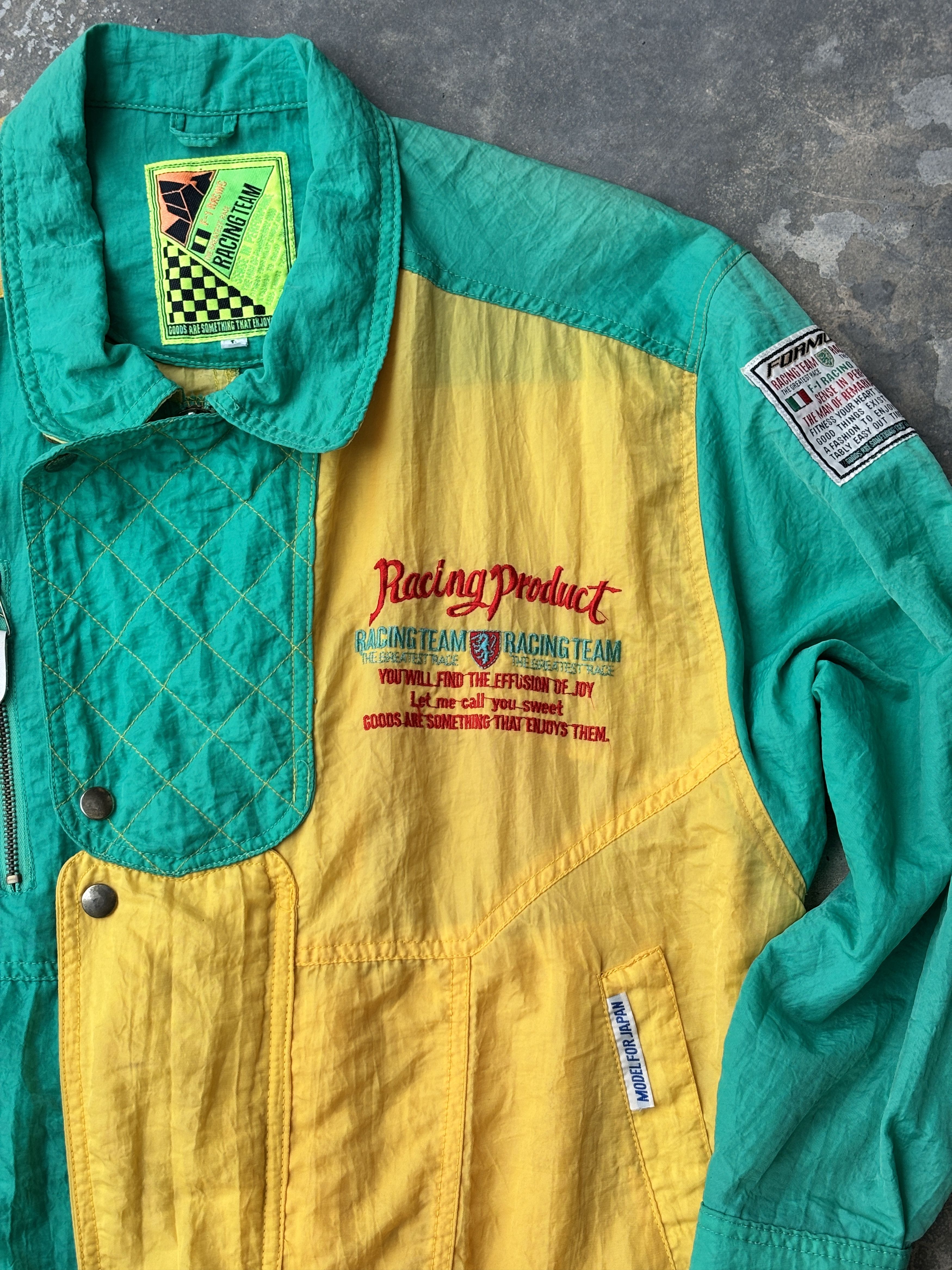 Formula 1 F1 Racing Team Japanese Vintage Motorsport Racing Jacket Size US L / EU 52-54 / 3 - 4 Thumbnail